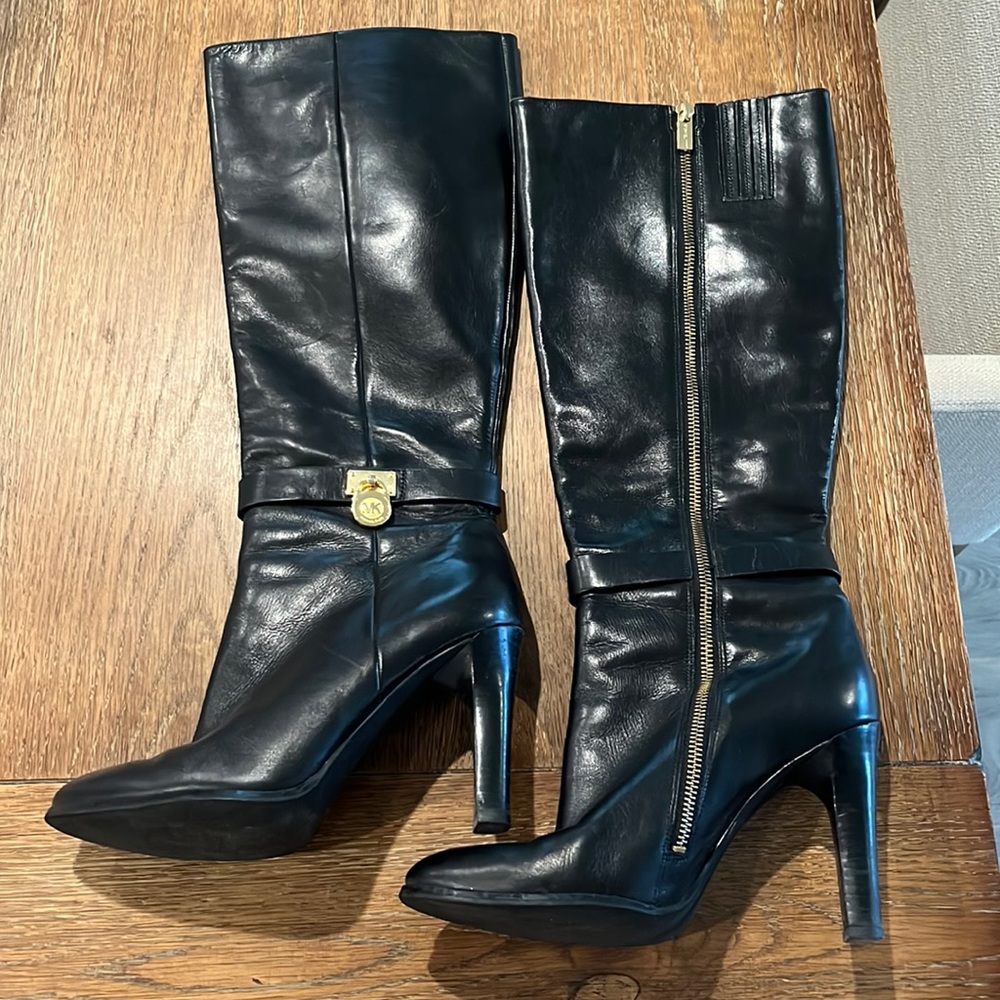 Michael Kors leather boots